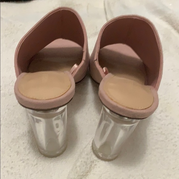 F21 pink lucite mules - Picture 4 of 7